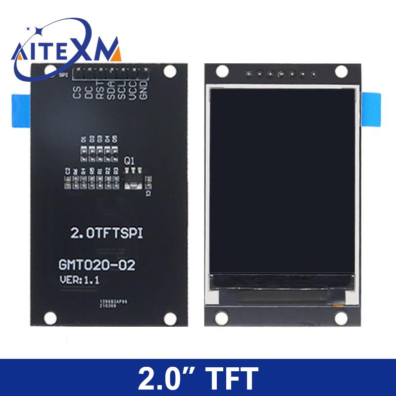 Ƶ̿ Ǯ ÷ LCD ÷  Ʈ Ʈ SPI ̽, TFT ÷, 2.0 ġ OLED LCD ̺ IC, ST7789V, 240RGBx320